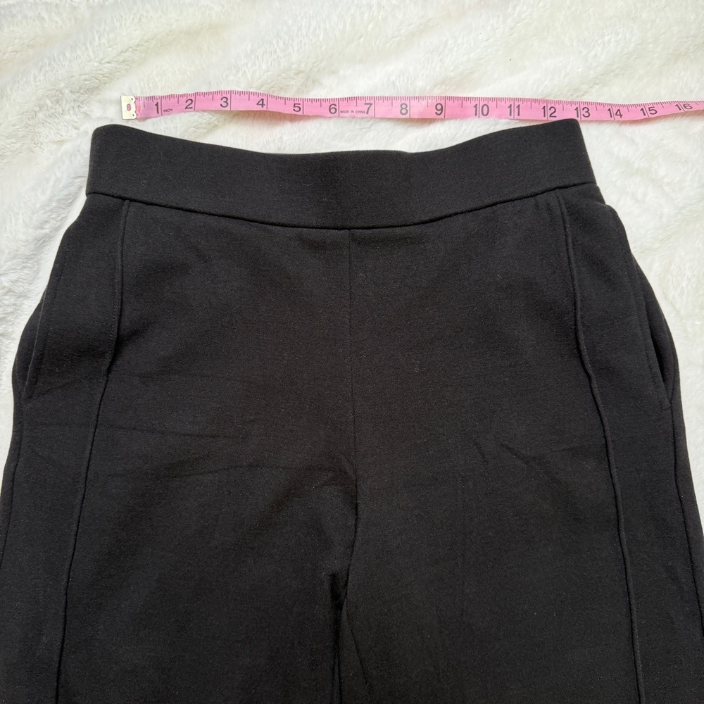 OGL FuzzLuxe High Rise Straight Leg Pull-On Pants Black Size S - Picture 3 of 7
